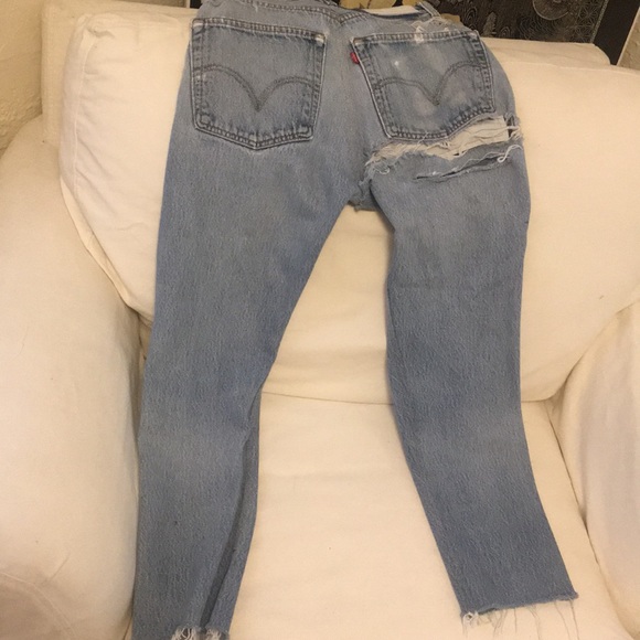 Re/Done Ass Rip Jean - Picture 6 of 7